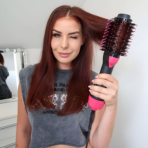 2 en 1 : sèche-cheveux et brosse volumisante | STYLOOM