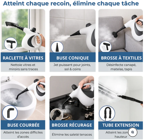 Nettoyeur vapeur haute température et haute pression