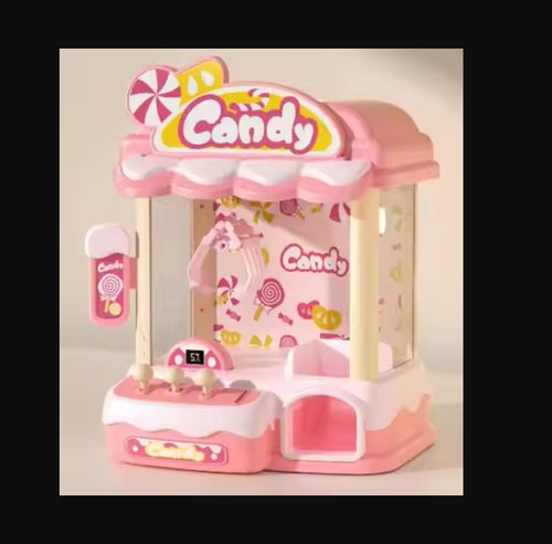 Children's Fun Educational Board Games Sound Light Doll Grabbing Machine Dual Power Supply Mini Doll Grabbing Machine
