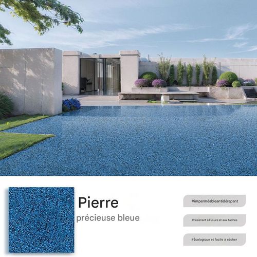 🔥 Sol en résine époxy ultra-brillant à motif marbré