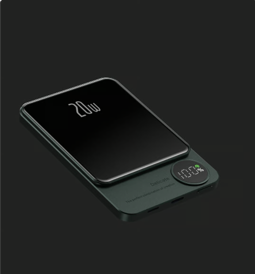 Powerbank Delicate™ 10 000 mAh – Charge MagSafe et PD20 W ultra-rapide