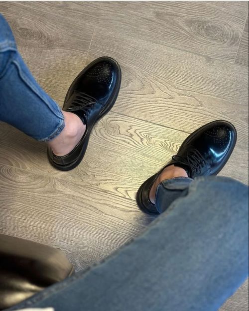 Derby Homme en Cuir Verni Noir – Élégance & Confort