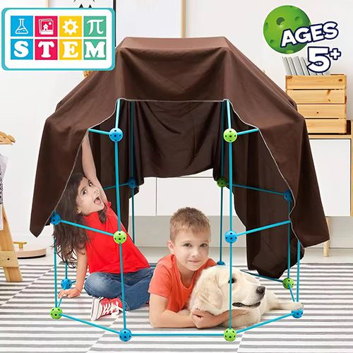 KIT DE CONSTRUCTION DE FORTERESSE MAGIQUE 3D | FORTKIDS