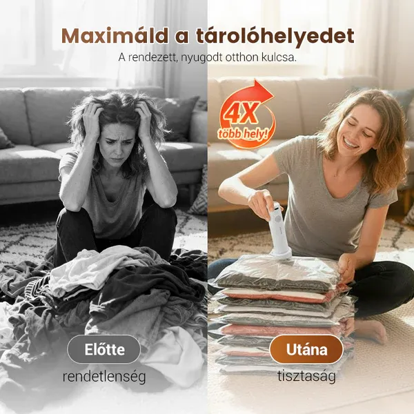 💪🌬️ Travel Vacuum Storage Bags and Portable Pump Set 👕✨