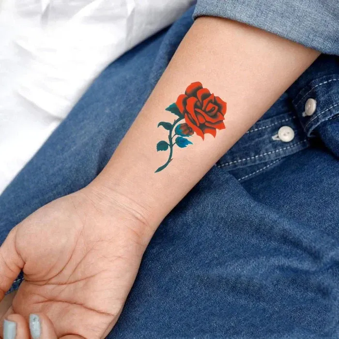 🌺Autocollants de tatouage élégants et créatifs 50PCS🦋