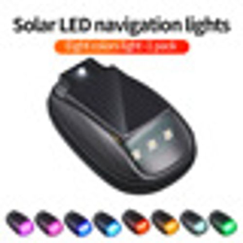 Lumière stroboscopique RGB solaire pour toit de voiture