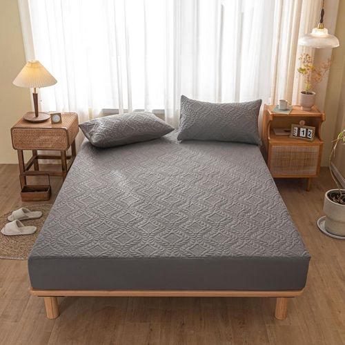 Protège-matelas matelassé imperméable triple couche