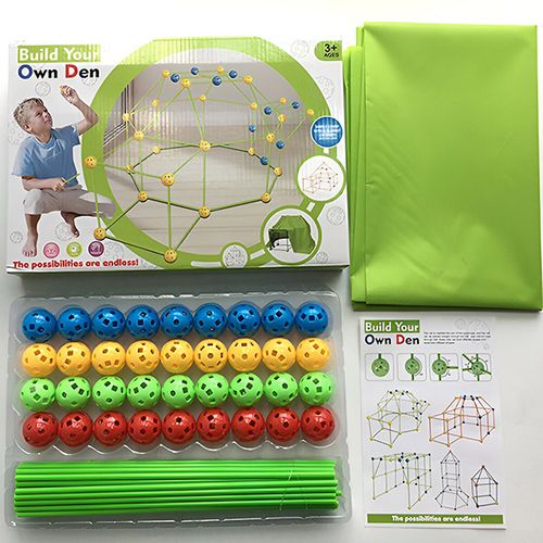 KIT DE CONSTRUCTION DE FORTERESSE MAGIQUE 3D | FORTKIDS