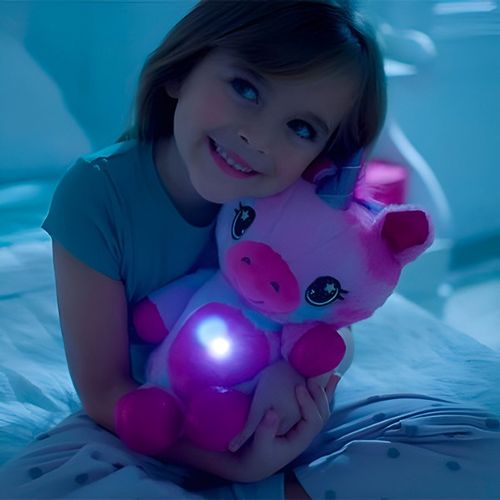 Licorne en peluche avec projecteur de ciel étoilé | OURS ÉTOILE