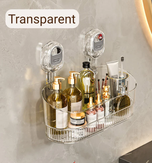 Support de rangement à ventouses avec trou de drainage