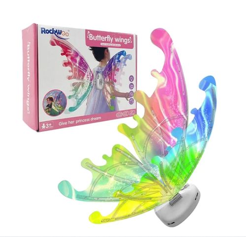 Ailes de papillon électriques avec lumières musicales