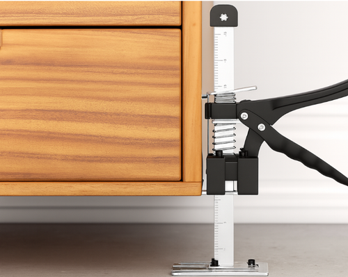 Cric manuel multifonction pour pose et levage facile