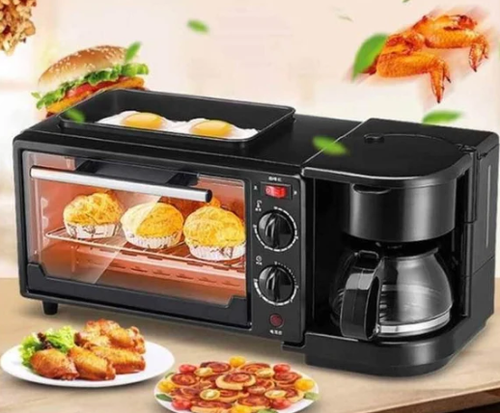 Mini four électrique 3 en 1