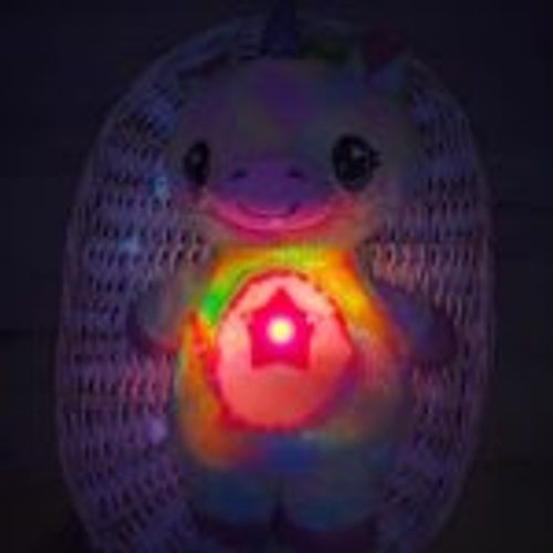 Licorne en peluche avec projecteur de ciel étoilé | OURS ÉTOILE