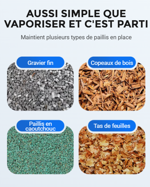 Colle paysage à séchage rapide