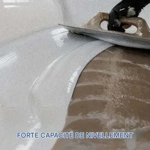 🔥 Sol en résine époxy ultra-brillant à motif marbré