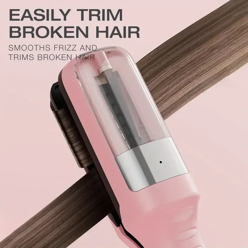 Automatic Split End Trimmer, Specially Designed to Solve Split Ends, Convenient to Use, Suitable for Dry, Brittle And Fragile Hair Tools for Men And Women
