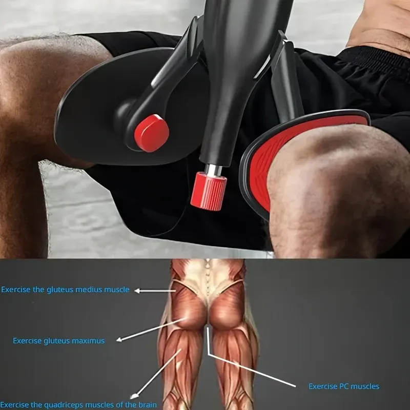 1pc Leg Muscle Trainer, Pelvic Floor Muscle Exerciser - For Body Shaping & Fitness Training - Suitable for Men & Women - Perfect for Home Workouts & Gym