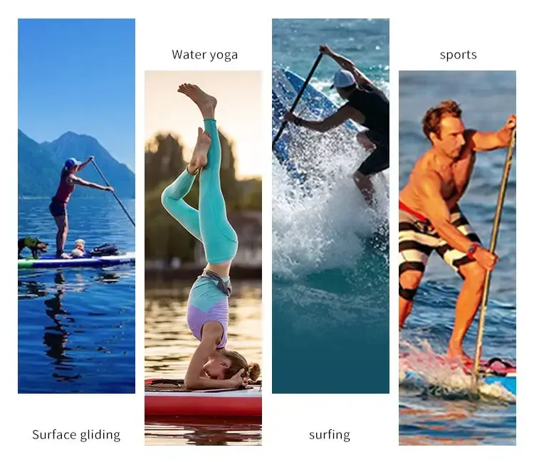 Portable ultra-light design wave surfboard beginner favorite SUP board with complete accessories