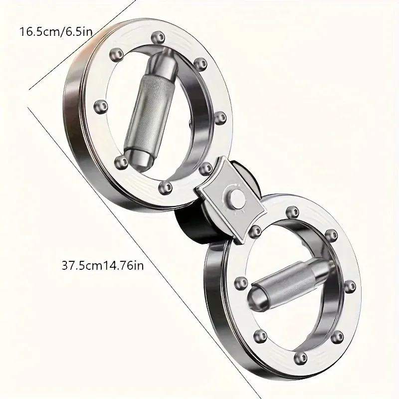 Adjustable Resistance Trainer  Eight-character Wheel Adjustable Resistance Speed Arm - Multifunctional Wrist Strength Exercise Trainer for Gym Combat Boxing Training