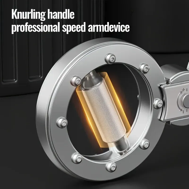 Adjustable Resistance Trainer  Eight-character Wheel Adjustable Resistance Speed Arm - Multifunctional Wrist Strength Exercise Trainer for Gym Combat Boxing Training