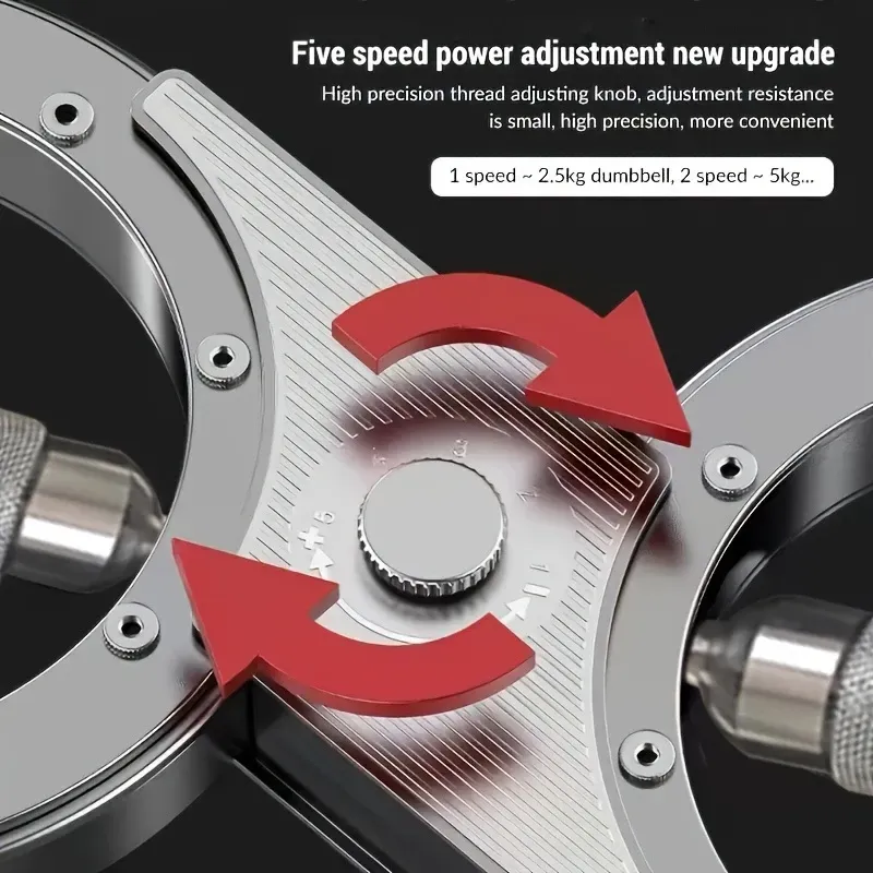 Adjustable Resistance Trainer  Eight-character Wheel Adjustable Resistance Speed Arm - Multifunctional Wrist Strength Exercise Trainer for Gym Combat Boxing Training