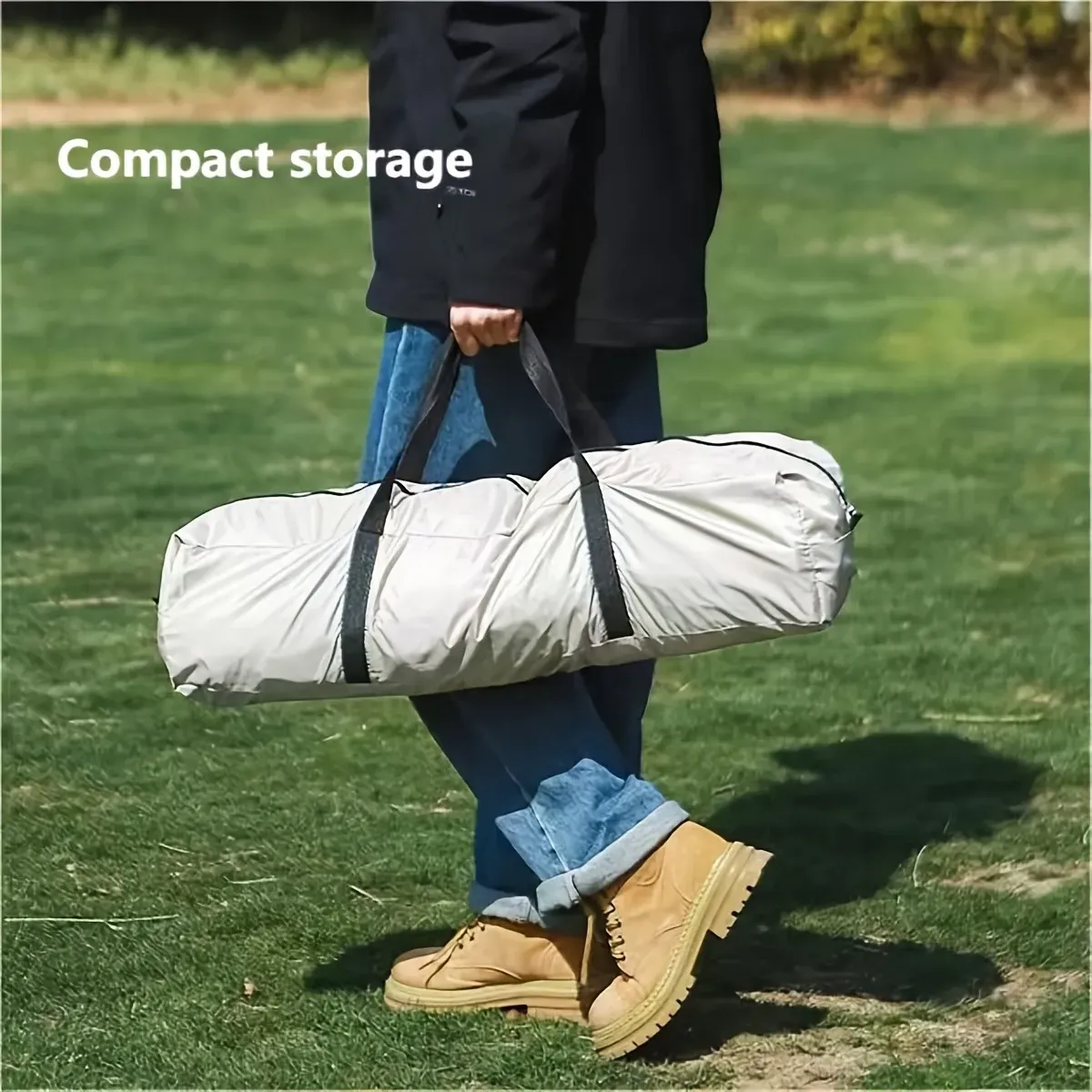 Automatic Quick-opening Tent Outdoor Self-driving Travel Camping Tent Automatic Quick-open Tent Rainproof Sunshine-proof Tent Fishing Beach Sunshine Shelter 2-3Person Portable Fishing Hiking