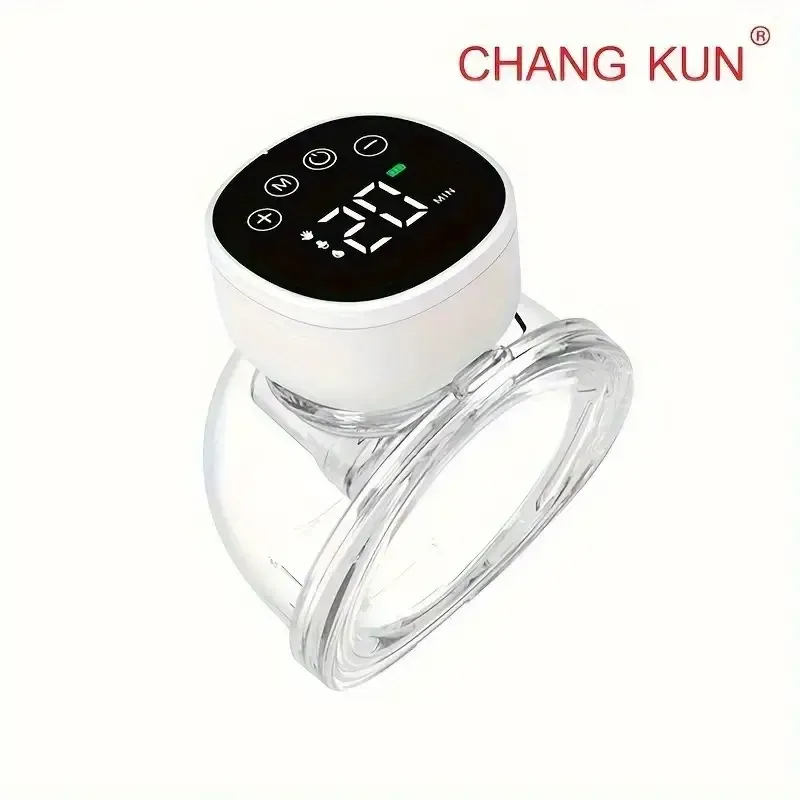 CHANG KUN Electric Wearable Breast Pump, Low-Noise And Painless Hands Free Electric Breast Pump With 3 Mode & 9 Levels, 6.09oz Large capacity, built-in rechargeable lithium battery, Painless Breastfeeding Breast Pump Can Be Worn In-Bra