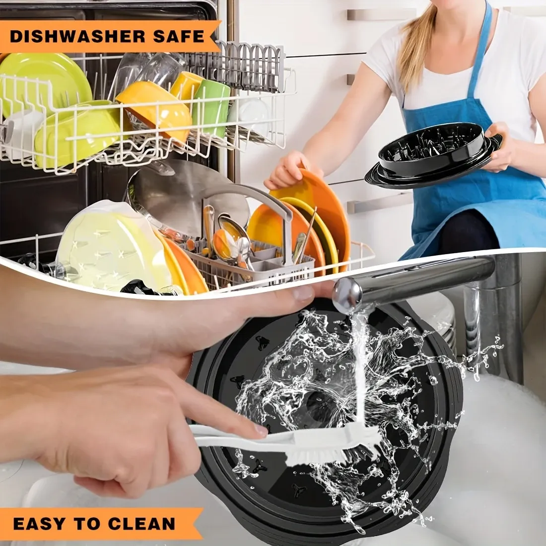 2-in-1 Silicone Chicken Chopper & Scraper – Effortless Meat & Veggie Prep in Seconds! BPA-Free, Easy Clean, Dishwasher Safe – Perfect for Home Kitchens!