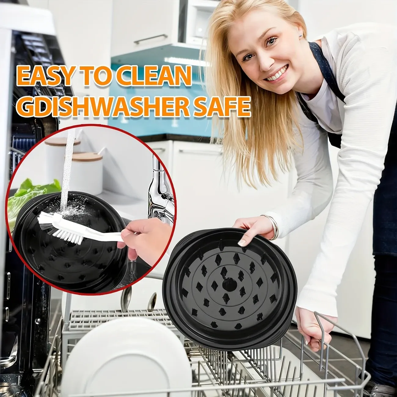 2-in-1 Silicone Chicken Chopper & Scraper – Effortless Meat & Veggie Prep in Seconds! BPA-Free, Easy Clean, Dishwasher Safe – Perfect for Home Kitchens!