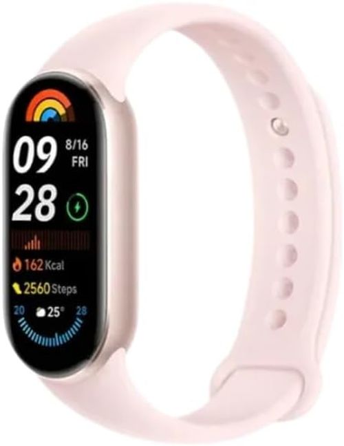 Xiaomi Smart Band 9 Global Version (2024) 1.62  Amoled Display | 233 mAh Battery | up to 21 Days of Battery Life | Over 150 Workout Modes | BT 5.4 | 50M Water Resistant - Midnight Black