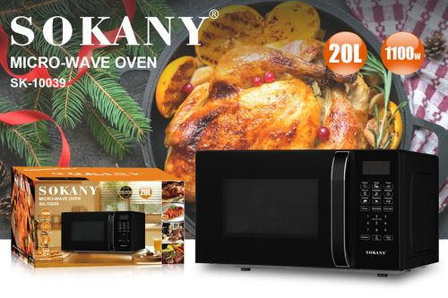 20L all-round kitchen assistant! Microwave + oven in one, heat rice in 3 seconds, roast chicken in 5 minutes, save time, electricity and worry!