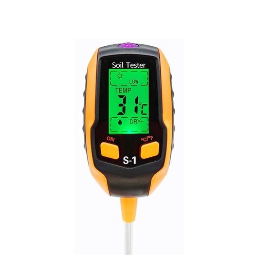 Digital 4-in-1 Soil Test Meter, large LCD screen, probe accurately quick measure