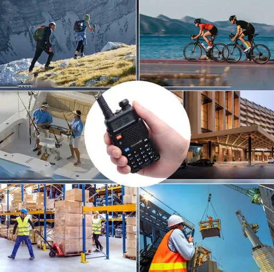 UV-5R Amateurfunkgerät mit großer Reichweite UV5R Funkgerät mit Dualband