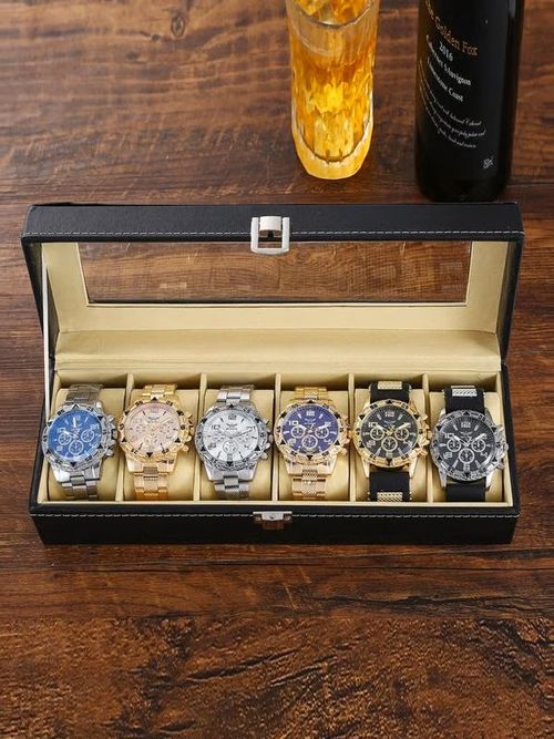 ✨🔥Men's Business Round Dial Quartz Watch