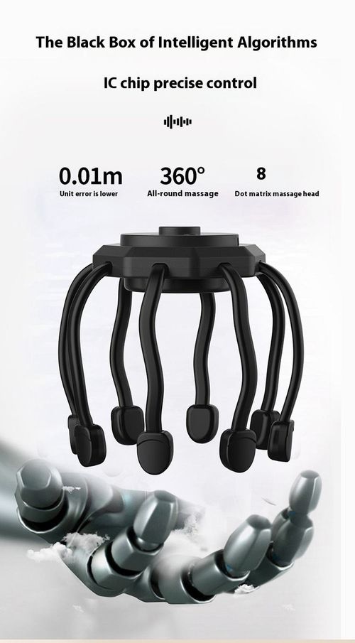 Ultimate Relaxation Smart Scalp Massager Stress Relief Head Massager Hair Scalp Massage Device