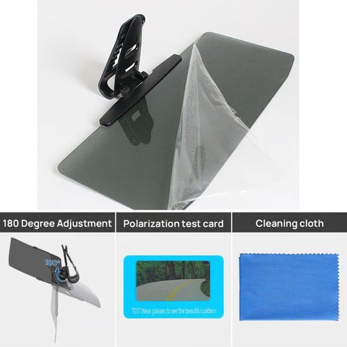 🔥Universal Car Sun Visor With Polarized Glare Protection