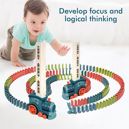 Automatic domino train