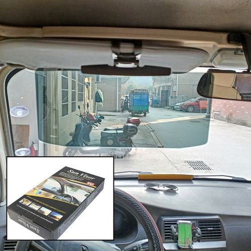 🔥Universal Car Sun Visor With Polarized Glare Protection