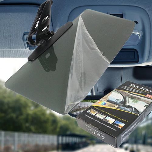 🔥Universal Car Sun Visor With Polarized Glare Protection