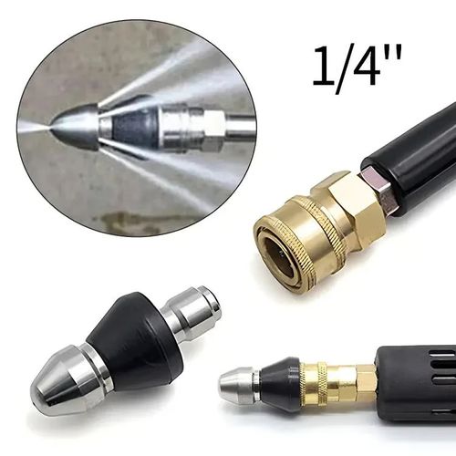 🏆Flash Sale⚡ 50K+ SOLD! Almost Gone-💥⏰Sewer Cleaning Tool High-pressure Nozzle,Best Gifts