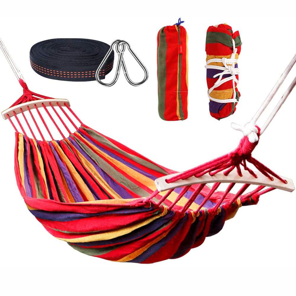 Hot selling courtyard outdoor swing hanging hammock thickened anti-rollover