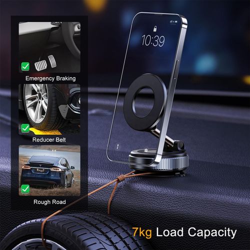Portable Vacuum Magnetic Phone Holder