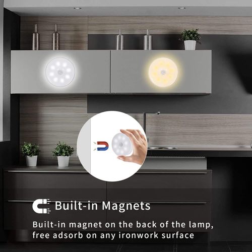(3-pack)Human body induction light induction light control night light wholesale table lamp reading light wardrobe light cabinet light corridor dormitory