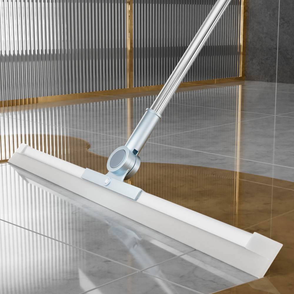 Hot selling 50cm multifunctional magic broom magic floor wiper rotatable wiper scraper telescopic broom floor cleaning tool