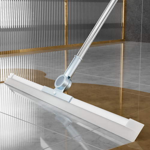 Hot selling 50cm multifunctional magic broom magic floor wiper rotatable wiper scraper telescopic broom floor cleaning tool