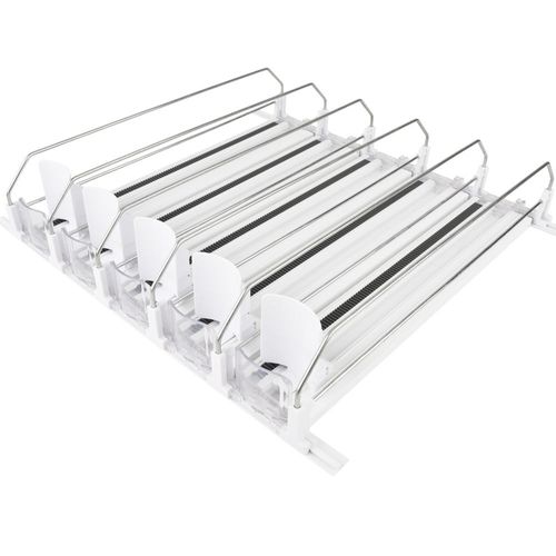 Refrigerator beverage automatic pusher