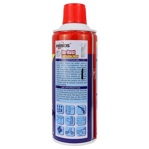 HERIOS new anti-rust lubricant spray rust remover spray  450 ML
