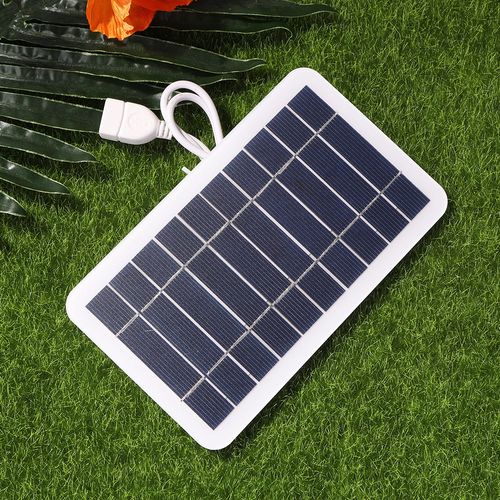 Hot selling portable mini 2W 5v flexible USB solar panel waterproof mobile phone battery charger