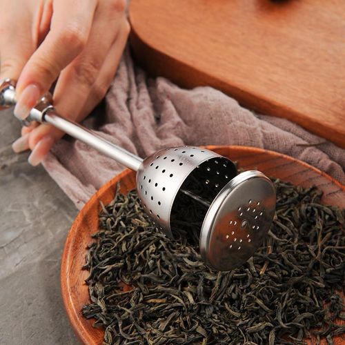 Portable Fine Mesh Tea Diffuser Filter Stainless Steel Twisted Tea Ball Infuser Loose Leaf Tea Infuser